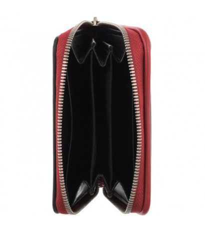 Calvin Klein Sculpted Med Zip Around Pipping K60K610353 XL6 Dark Candy Apple (CK178-b) rankinė