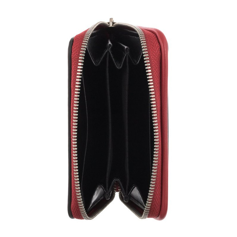 Calvin Klein Sculpted Med Zip Around Pipping K60K610353 XL6 Dark Candy Apple (CK178-b) rankinė