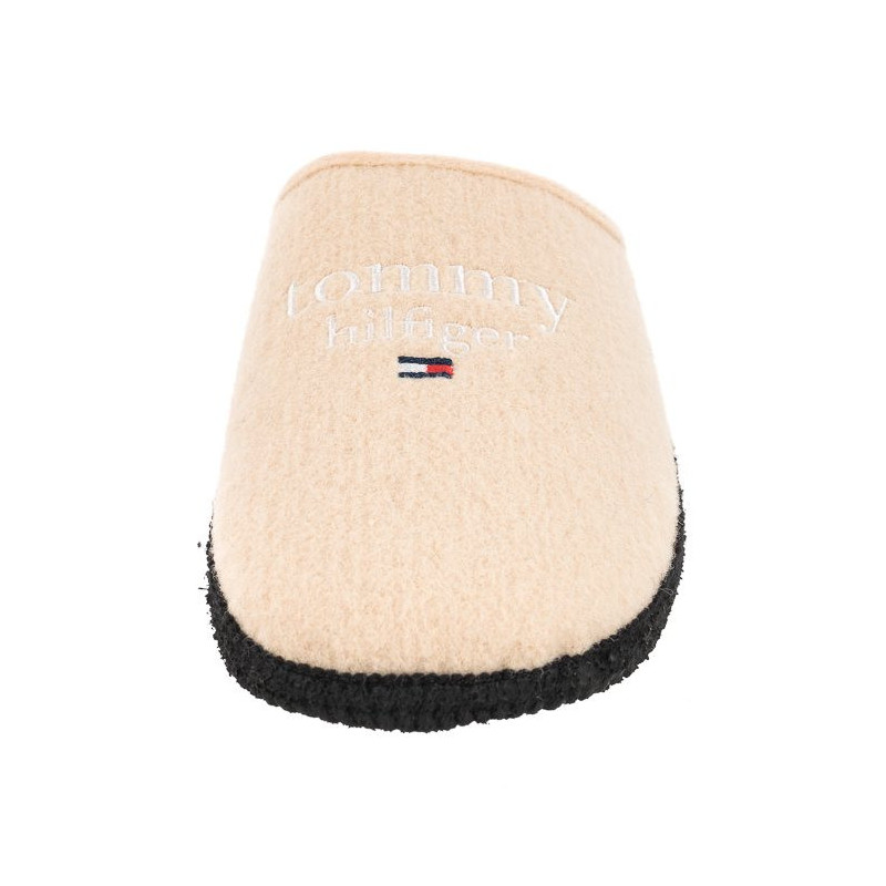 Tommy Hilfiger Indoor Slipper T3A0-32441-1506 500 Beige (TH578-a) Moteriški batai/šlepetės