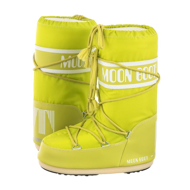 Moon Boot Icon Nylon Lime Kids 14004400070 (MB14-i) batai