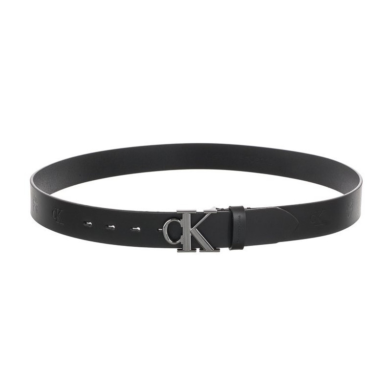 Calvin Klein Round Mono Plaque Belt Aop 35mm K50K510155 0GJ Mono Allover (CK187-a) diržas