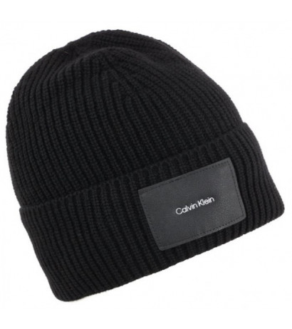 Calvin Klein CK Patch Beanie K50K509937 BAX Black (CK199-a) kepurė