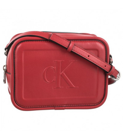 Calvin Klein Sculpted Camera Bag Pipping K60K610309 XL6 Dark Candy Apple (CK179-b) rankinė