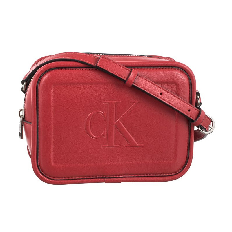 Calvin Klein Sculpted Camera Bag Pipping K60K610309 XL6 Dark Candy Apple (CK179-b) rankinė