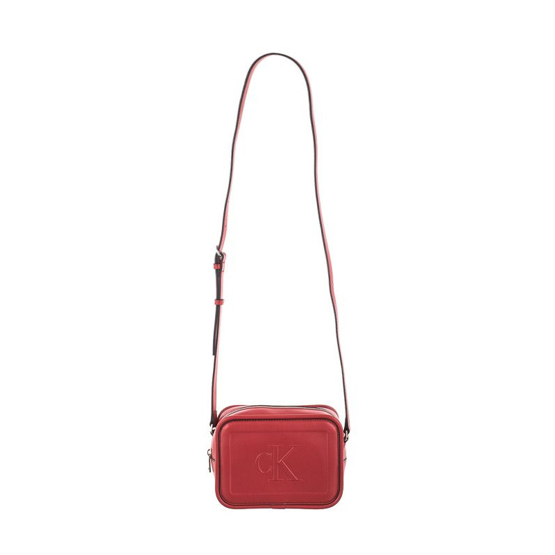 Calvin Klein Sculpted Camera Bag Pipping K60K610309 XL6 Dark Candy Apple (CK179-b) rankinė