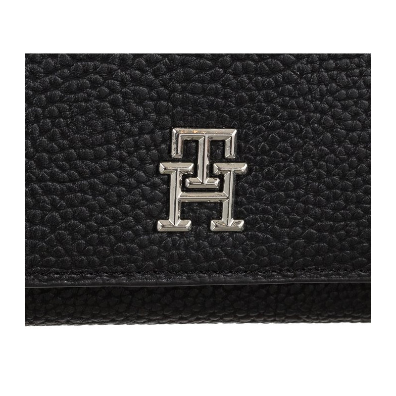 Tommy Hilfiger Th Emblem Large Flap Wallet AW0AW14221 BDS (TH611-a) rankinė