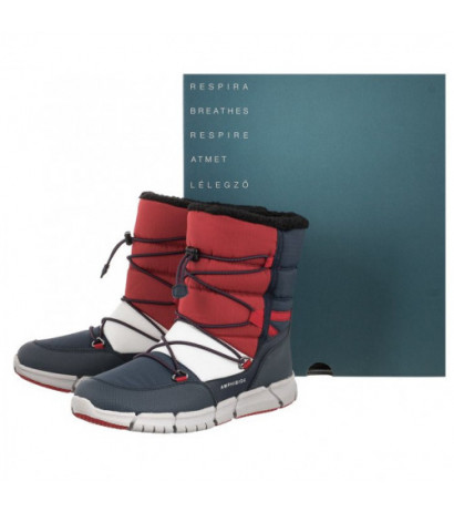 Geox J Flexyper B.B Abx C Navy/Red J269XC 0FU50 C0735 (GE60-a) batai