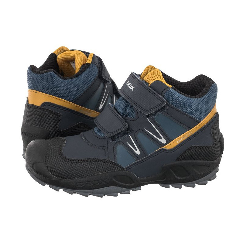 Geox J N.Savage B.B Abx A Navy/Ochreyellow J261WA 0CEFU C0916 (GE57-a) aulinukai