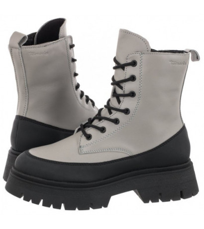 Tamaris Szare 1-25230-39 208 GreyLea./Blk (TM419-a) batai - Batai