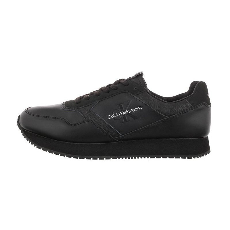 Calvin Klein Retro Runner Lth-Pu Mono Patch YM0YM00581 BDS Black (CK204-a) bateliai