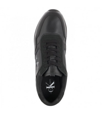 Calvin Klein Retro Runner Lth-Pu Mono Patch YM0YM00581 BDS Black (CK204-a) bateliai