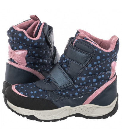 Geox J Sentiero G.B ABX C Navy/Pink J26FVC 0MNNF C0694 (GE73-a) batai