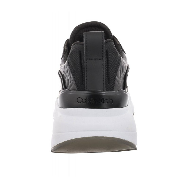 Calvin Klein Chunky Internal Wedge Mono Mix HW0HW01376 0GK Seasonal Black Mono (CK206-a) bateliai