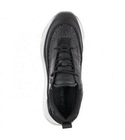 Calvin Klein Chunky Internal Wedge Mono Mix HW0HW01376 0GK Seasonal Black Mono (CK206-a) bateliai