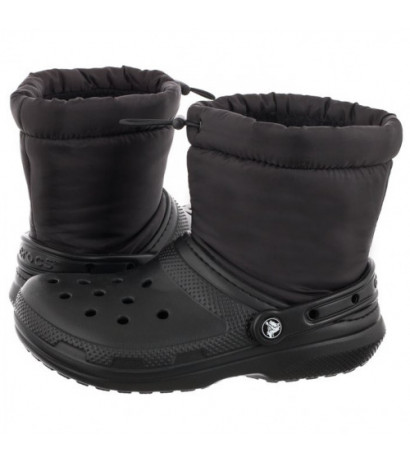 Crocs Classic Lined Neo Puff Boot Black 206630-060 (CR269-a) batai