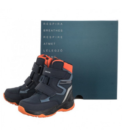 Geox J Sentiero B.B Abx B Navy/Orange J26FSB 0FUCE C0820 (GE74-a) batai