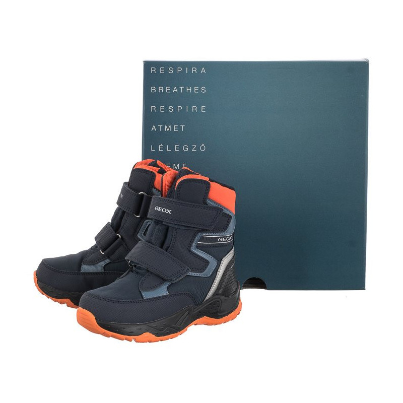 Geox J Sentiero B.B Abx B Navy/Orange J26FSB 0FUCE C0820 (GE74-a) batai