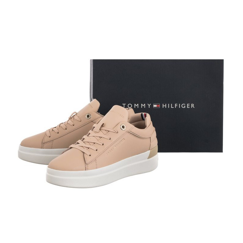 Tommy Hilfiger Feminine Elevated Sneaker FW0FW06511 TRY Misty Blush (TH638-a) bateliai