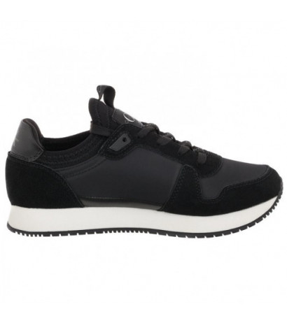 Calvin Klein Runner Sock Laceup Ny-Lth W YW0YW00840 01H Black (CK216-a) bateliai