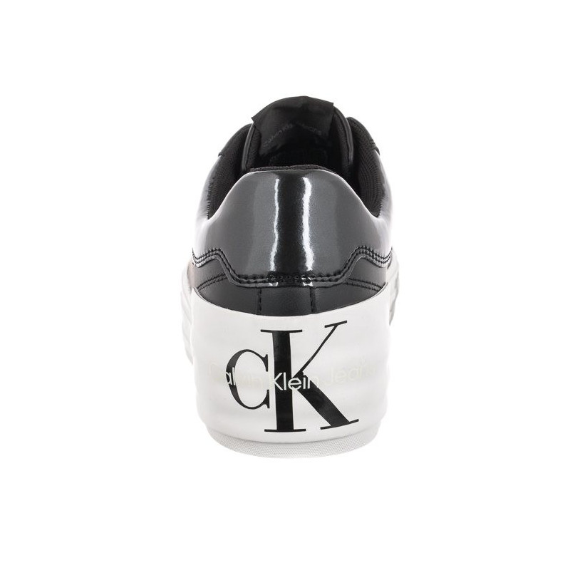 Calvin Klein Vulc Flatform Bold Lth-Glossy YW0YW00867 BDS Black (CK215-a) bateliai