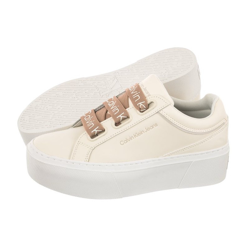 Calvin Klein Flatform+ Low Branded Laces YW0YW00868 0GE (CK222-a) bateliai