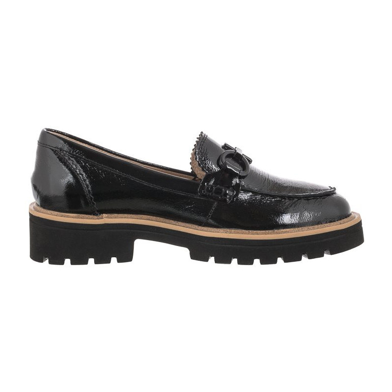 Caprice Czarne Lakierowane 9-24706-20 017 Black Naplak (CP353-a) bateliai