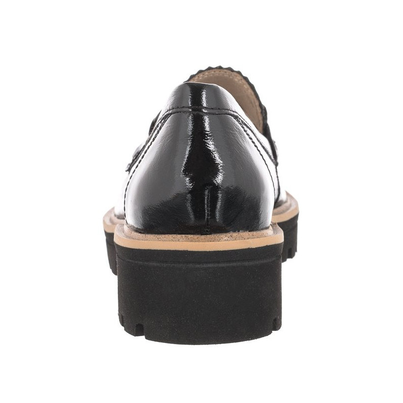 Caprice Czarne Lakierowane 9-24706-20 017 Black Naplak (CP353-a) bateliai