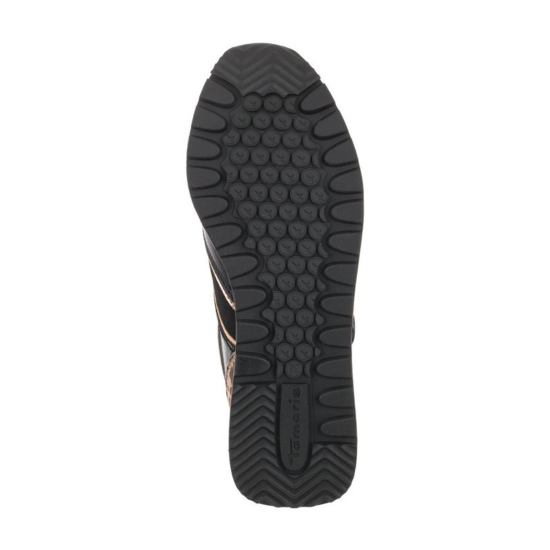 Tamaris Czarne/Złote 1-23706-20 035 Blk/Leo Comb (TM423-a) bateliai
