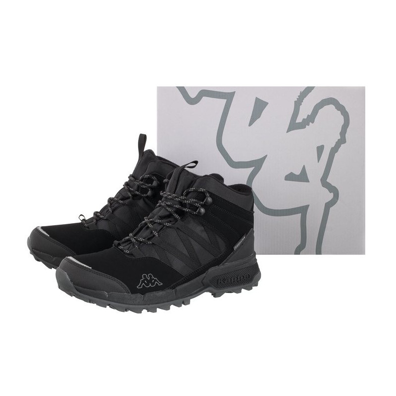 Kappa Thabo Tex 243107/1116 Black/Grey (KA215-a) batai