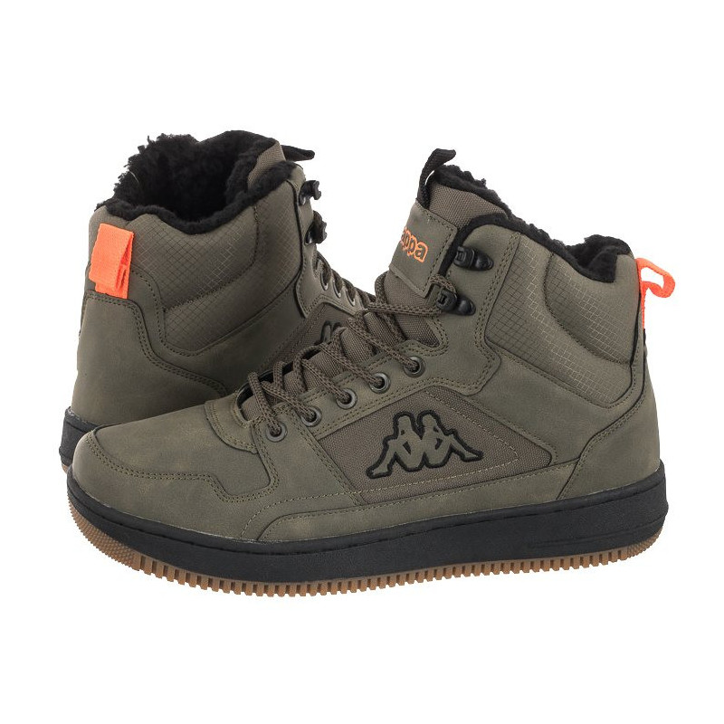 Kappa Shab Fur 243046/3111 Army/Black (KA229-b) bateliai