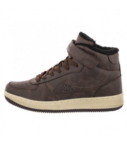 Kappa Bash Mid Fur 242799/5043 Brown/Offwhite (KA192-c) bateliai