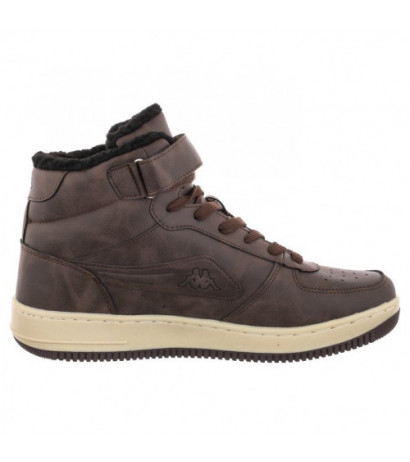 Kappa Bash Mid Fur 242799/5043 Brown/Offwhite (KA192-c) bateliai
