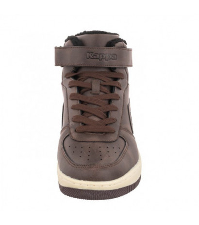 Kappa Bash Mid Fur 242799/5043 Brown/Offwhite (KA192-c) bateliai