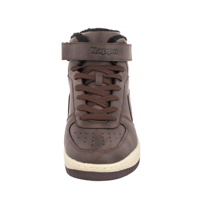 Kappa Bash Mid Fur 242799/5043 Brown/Offwhite (KA192-c) bateliai