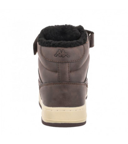 Kappa Bash Mid Fur 242799/5043 Brown/Offwhite (KA192-c) bateliai
