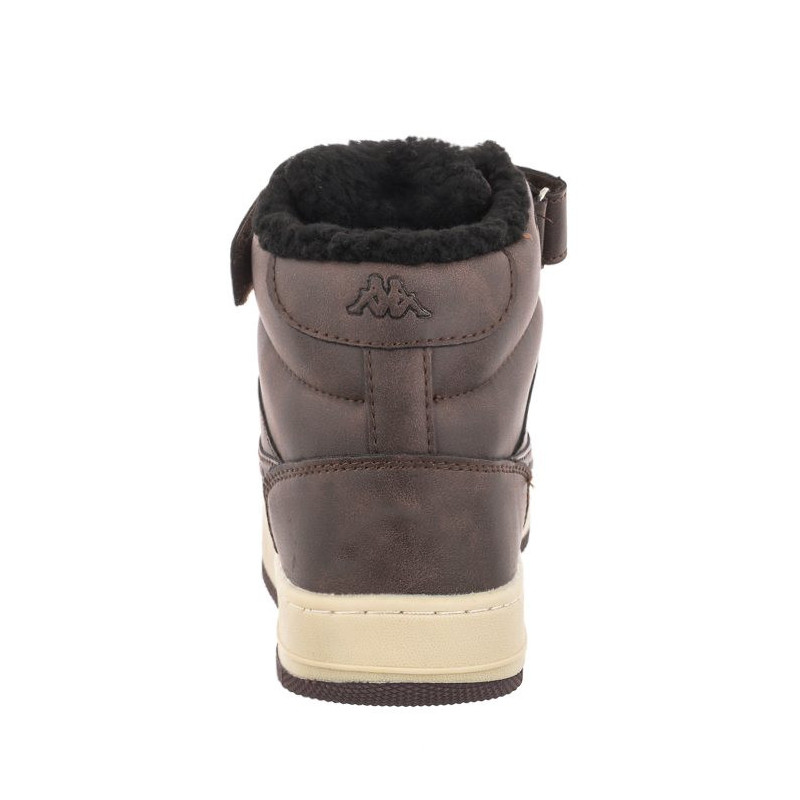Kappa Bash Mid Fur 242799/5043 Brown/Offwhite (KA192-c) bateliai