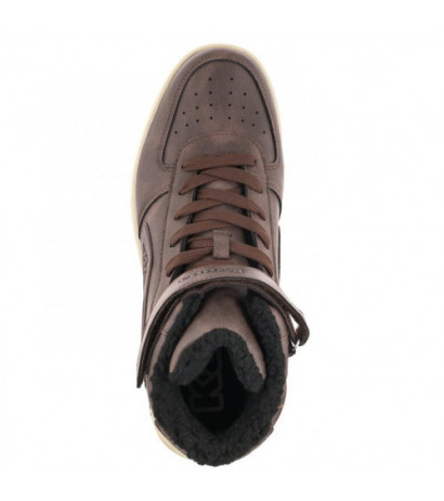 Kappa Bash Mid Fur 242799/5043 Brown/Offwhite (KA192-c) bateliai