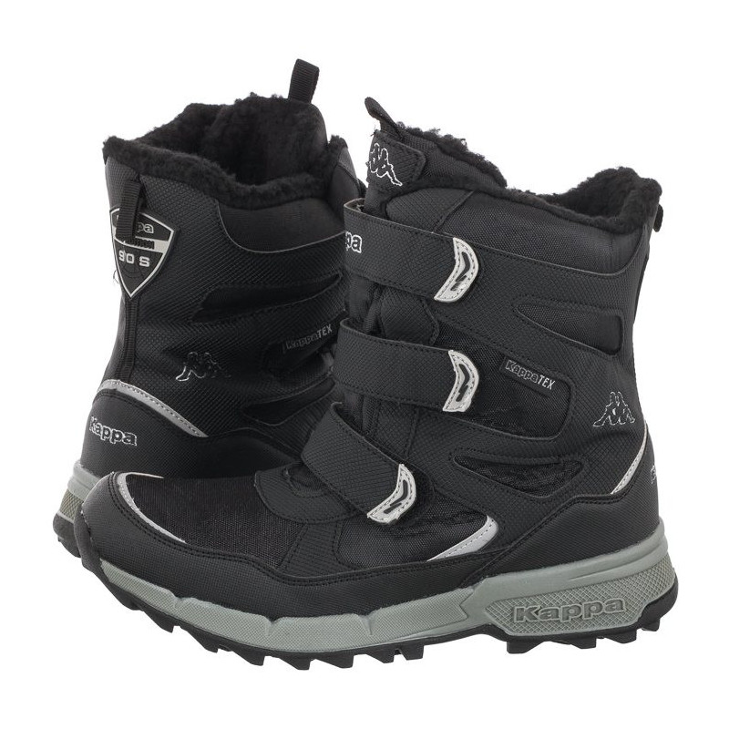Kappa Vipos Tex T 260902T/1115 Black/Silver (KA234-a) bateliai