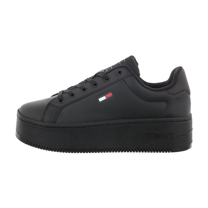 Tommy Hilfiger Tommy Jeans Flatform Ess EN0EN02043 0GK Triple Black (TH603-a) bateliai