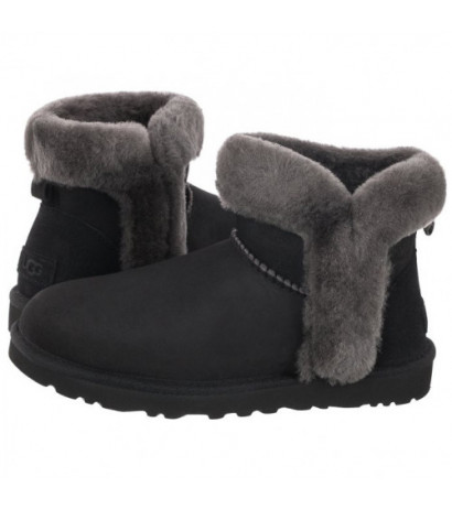 UGG W Classic Mini Heritage Fluff 1130590 BLK (UA76-a) batai