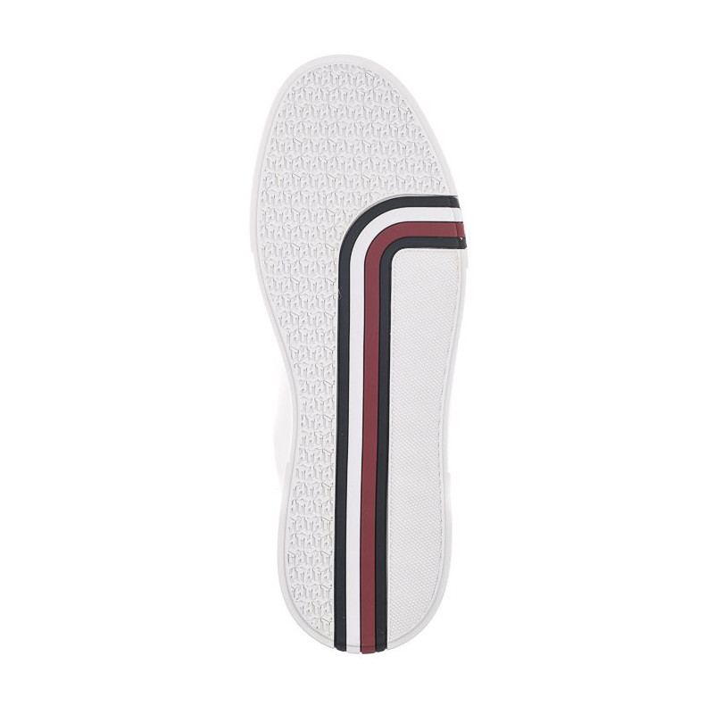 Tommy Hilfiger Elevated Rbw Cupsole Leathher White FM0FM04487 YBS (TH699-a) bateliai