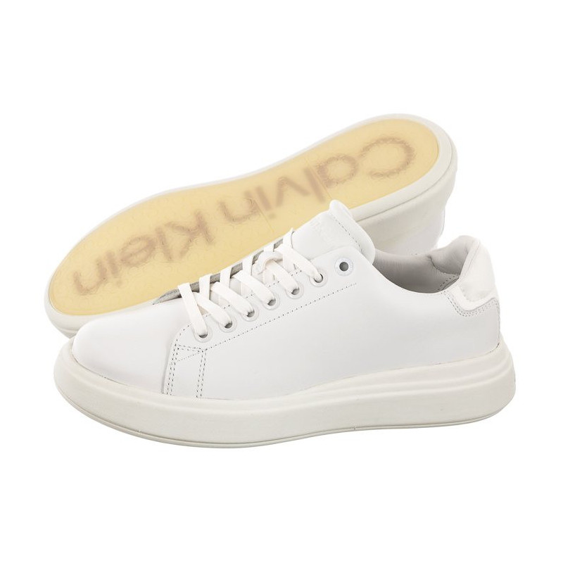 Calvin Klein Raised Cupsole Lace Up White/Marshmallow HW0HW01425 0LC (CK235-a) sportiniai bateliai