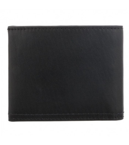 Calvin Klein Duo Stitch Bifold 6CC W/Bill Ck Black K50K510323 BAX (CK250-a) rankinė