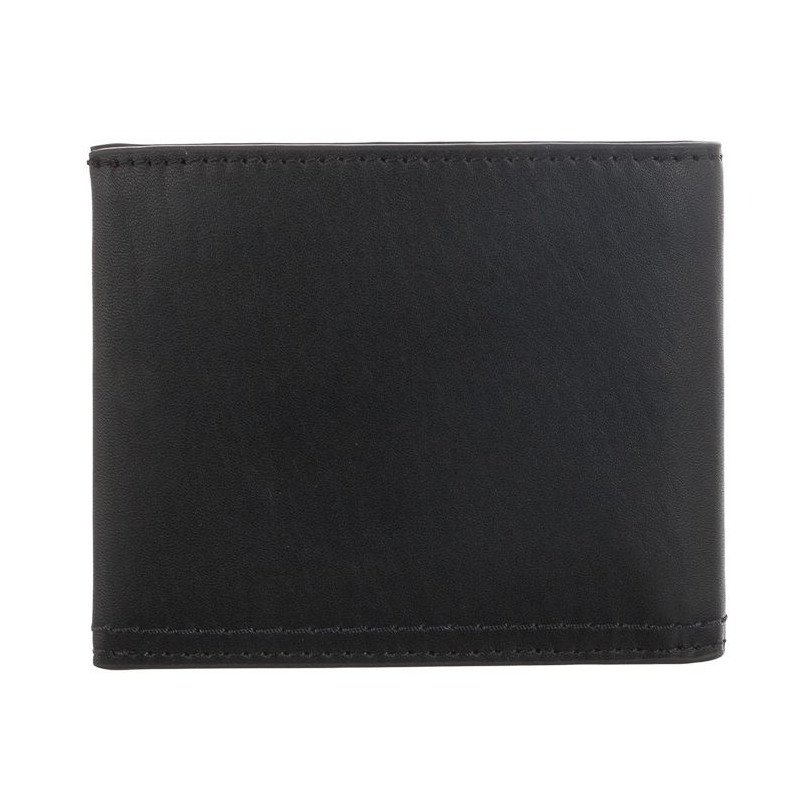 Calvin Klein Duo Stitch Bifold 6CC W/Bill Ck Black K50K510323 BAX (CK250-a) rankinė