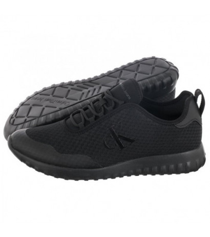 Calvin Klein Sporty Runner Eva Slipon Mesh Triple Black YM0YM00627 0GM  (CK232-a) bateliai