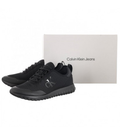 Calvin Klein Sporty Runner Eva Slipon Mesh Triple Black YM0YM00627 0GM  (CK232-a) bateliai