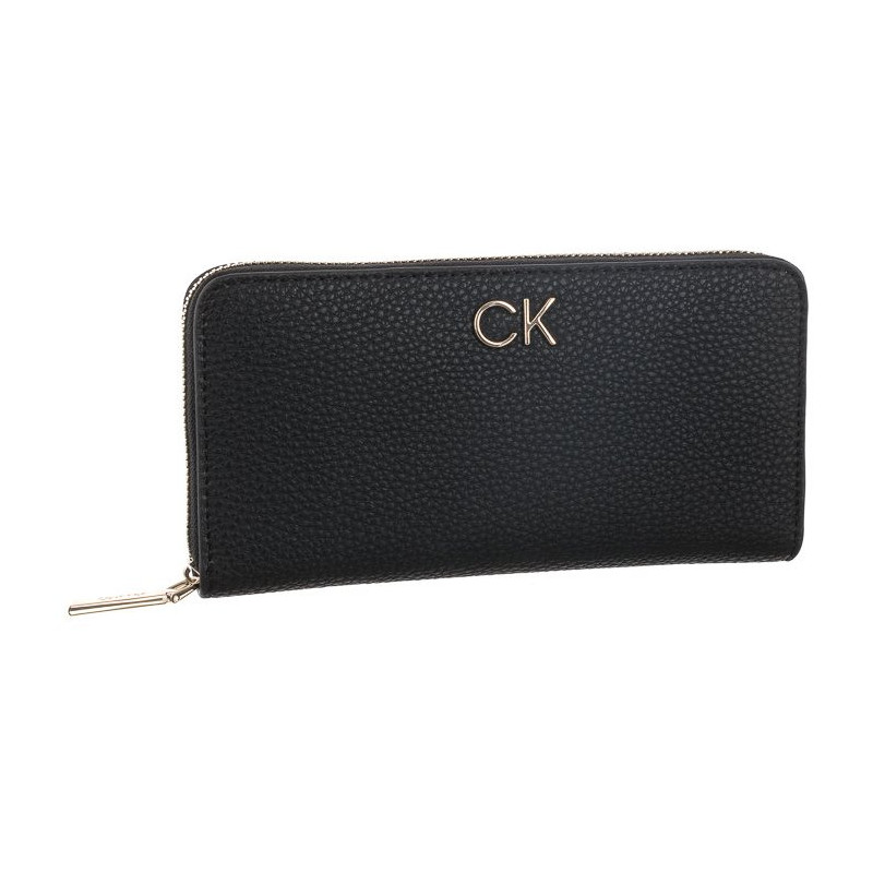 Calvin Klein Re-Lock Z/A Wallet Lg Pbl Ck Black K60K610242 BAX (CK226-a) rankinė