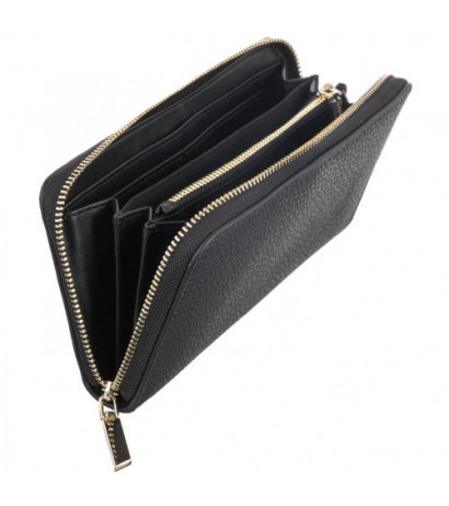 Calvin Klein Re-Lock Z/A Wallet Lg Pbl Ck Black K60K610242 BAX (CK226-a) rankinė