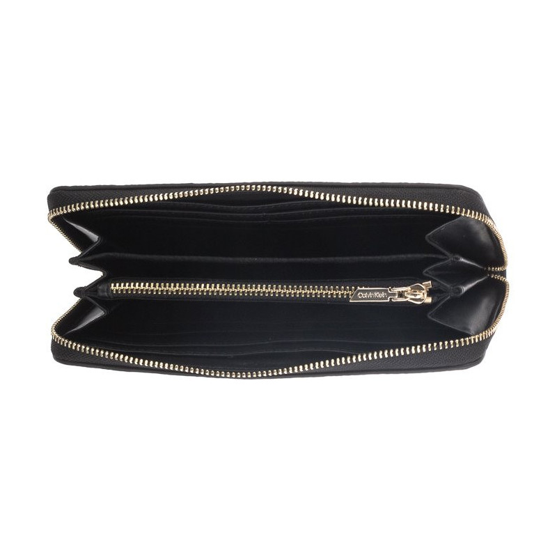 Calvin Klein Re-Lock Z/A Wallet Lg Pbl Ck Black K60K610242 BAX (CK226-a) rankinė