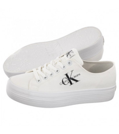 Calvin Klein Vulc Flatform Essential Mono White YW0YW01030 YBR (CK234-a) bateliai